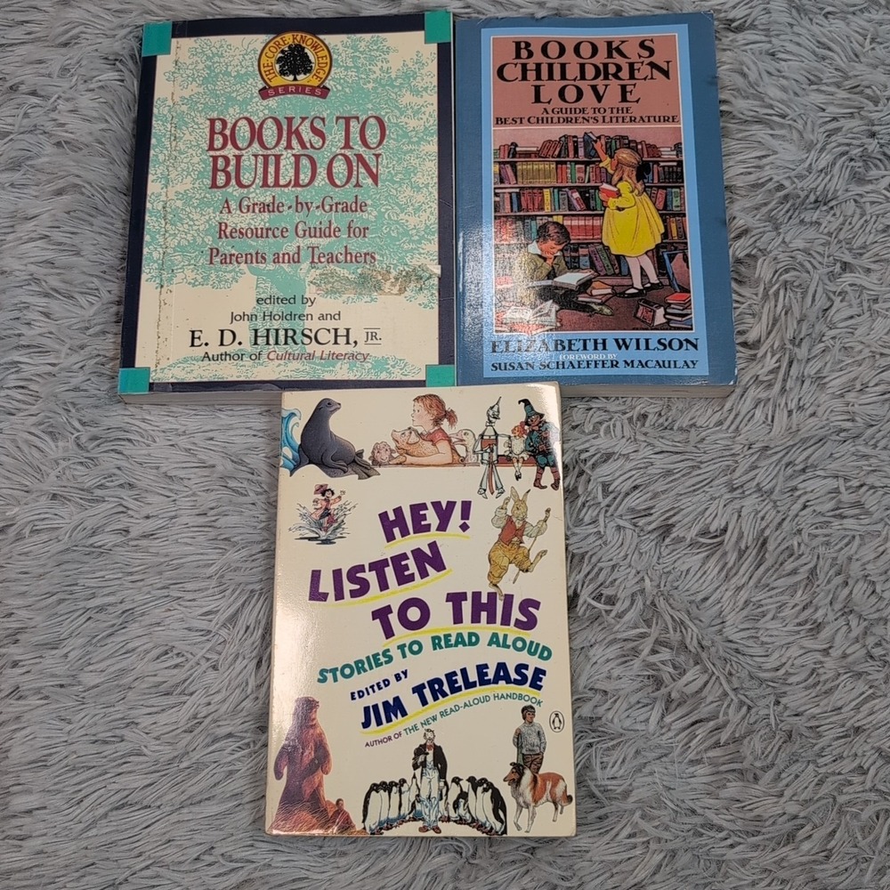 Lot Of 3‎ Books Teaching Homeschool Stories To Read Learning Children Literature